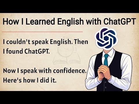 How I Learned English with ChatGPT || My Full Story from Zero to Fluent || Speak English Fluently