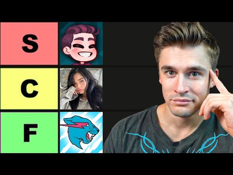 I Ranked Every YouTuber. Bad idea.