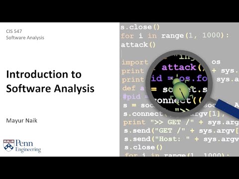 Module 1: Introduction to Software Analysis