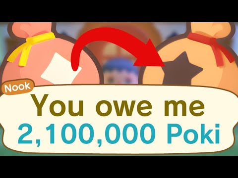 Paying my Debt with POKI!! (Animal Crossing New Horizons)