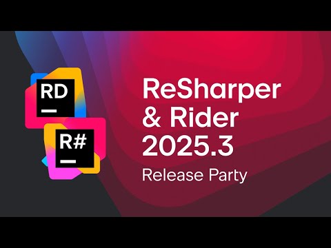 ReSharper/Rider 2025.3 Release Party