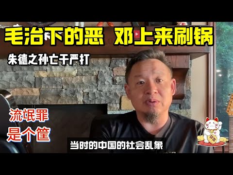 老王来了 | 老毛文革治下的恶 | 老邓上来刷锅 | 朱德之孙亡于严打 | 83年严打乱象