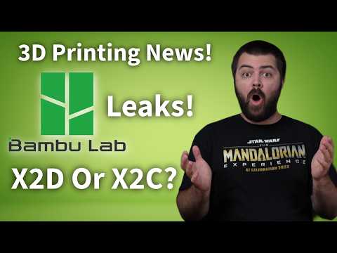 Bambu Lab X2C & X2D Leaks Are Starting to Surface