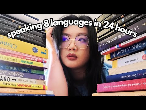 I challenged myself to speak 8 languages in 24 hours *unscripted* | polyglot vlog