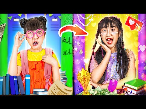 Unpopular Vs Popular Student! Baby Doll Want To Become Popular