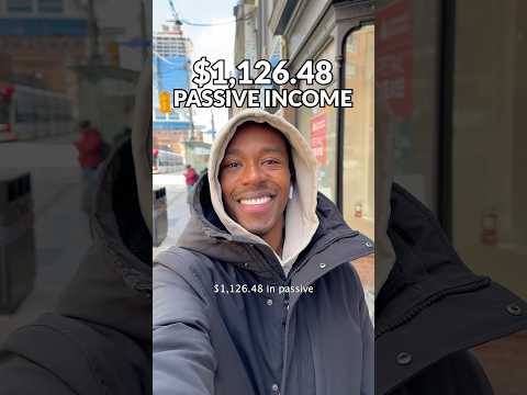 I’ve made $1,126 in passive income 👀 #shorts