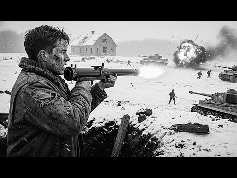 How an Orphan Farm Boy's "Insane" Bazooka Trick Destroyed 3 Tiger Tanks In just 10 Minutes