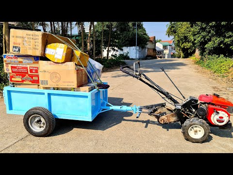 DIY Mini Cargo Tractor Carry 500kg 6.0 HP