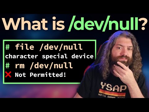 `/dev/null` is Super Useful! But it can also be weird. You Suck at Programming #072