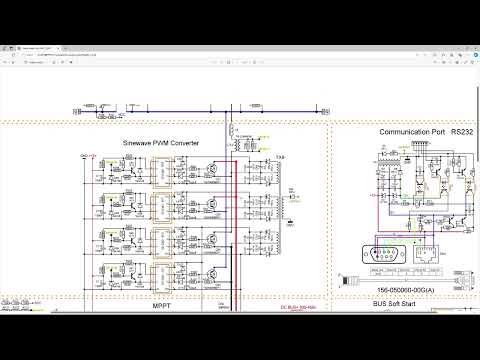 РЕМОНТ СОЛНЕЧНОГО ИНВЕРТОРА - ГИБРИД разбор схемы