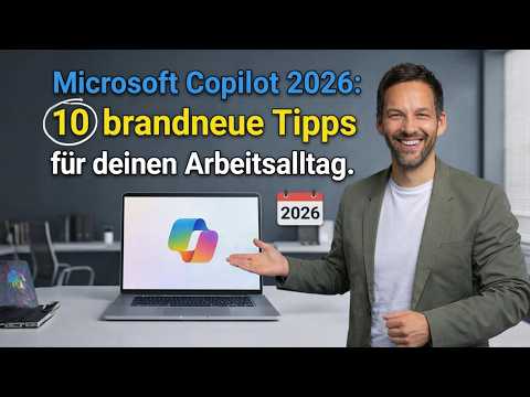 Microsoft Copilot 2026: 10 brandneue Tipps für deinen Arbeitsalltag