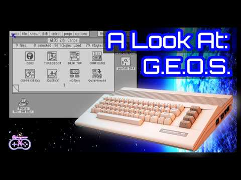 A Look At GEOS - An AMAZING 8-Bit GUI OS  for the C64