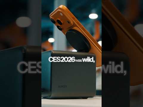 AUKEY MagFusion DeskHive 5X Pro - The Ultimate 200W 5-Device Charging Station! #ces2026 #aukey