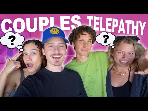 COUPLES TELEPATHY CHALLENGE!!