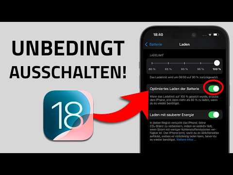 iOS 18 Einstellungen, die du SOFORT abschalten solltest