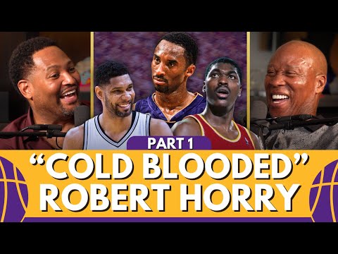 Robert Horry Comes in CLUTCH | From Hakeem to Kobe to Duncan & The 7-Ring Journey (Part 1)