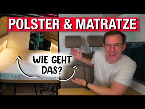 We were faced with a PROBLEM ❌ // THIS is the solution ✅ // Upholstery & mattresses in the motorhome