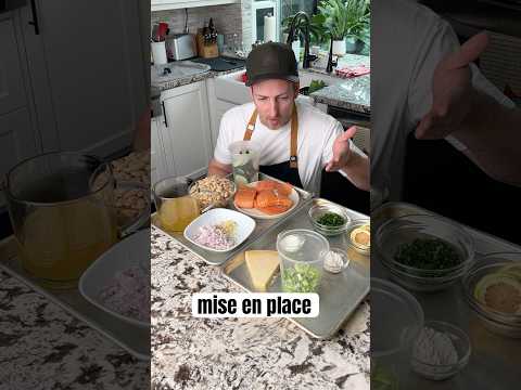 Cooking is so much easier with mise en place (everything in it’s place). #miseenplace
