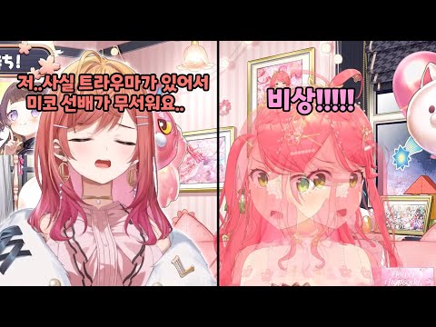 미코멧 트라우마가 있는 리리카《사쿠라 미코/이치죠 리리카/홀로라이브》