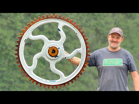 How to Make a Large Plywood 'Cast Iron' Cog