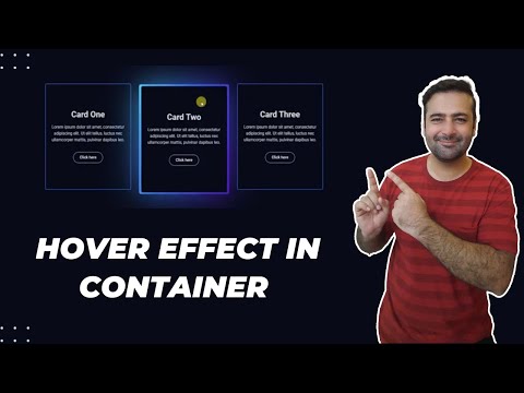 How To Add Hover Effect in Container - Elementor - Card Hover Effect In 2025