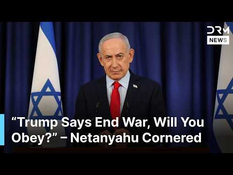 “Will You Listen To Trump?” — Reporter Questions Netanyahu On Ending War Over Oil | DRM News | AC1F