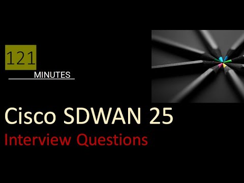 Cisco SDWAN 25 Interview Questions   Interview Prep