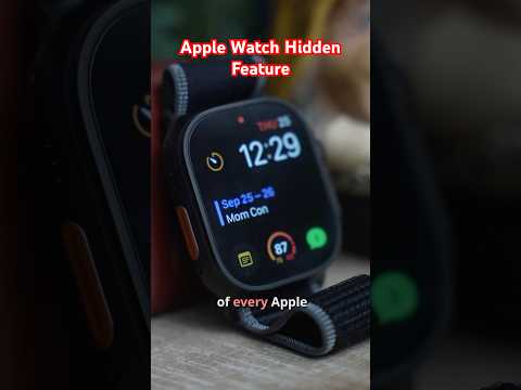 Apple Watch Ultra Hidden Feature! #applewatchultra3 #apple #applewatch