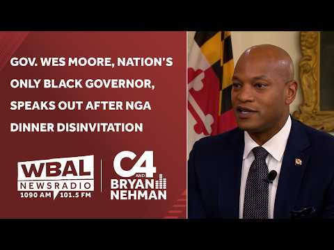 Gov. Wes Moore, nation’s only Black governor, speaks out after NGA dinner disinvitation