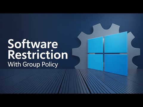 Restricting Software Installation with Group Policy on Windows Server | Group Policy on Windows