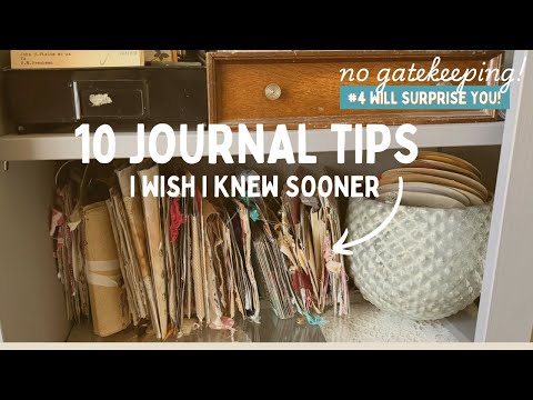10 Junk Journaling Secrets I wish I knew As A Beginner