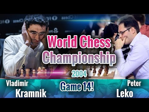Kramnik Analyses:  Kramnik vs Leko 2004 WORLD CHESS CHAMPIONSHIP 14th Game!
