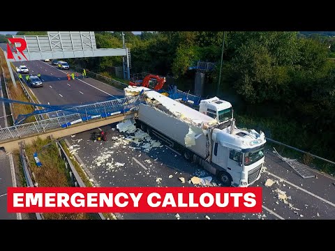 Follow The M25 Rapid Response Teams! | Britain's Busiest Motorway | Full Series
