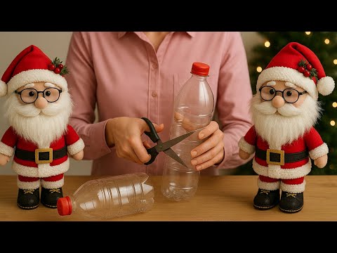 VERY EASY🥰 Everyone Thinks It's Ready - I Made a Santa Claus from a Plastic Bottle and Sold It
