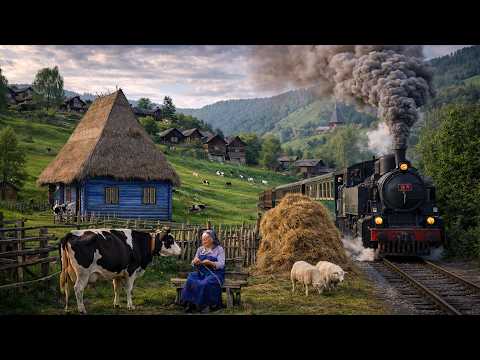 Village Life in Maramures and the Oldest Steam Train in Romania