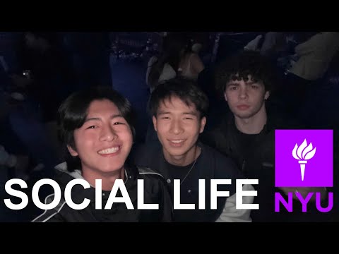 Social Life at New York University | Freshman NYU student vlog Day in Life