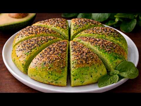 Ich habe seit einem Jahr kein Brot mehr gegessen! Gesundes Avocado-Brot in 5 Minuten! Ganz ohne Mehl