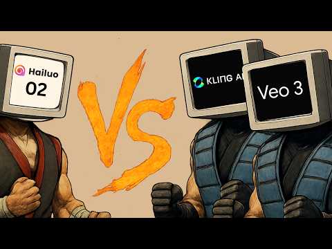 HAILUO 02 (new!) vs. VEO 3 vs. KlING 2.1 - AI Battle