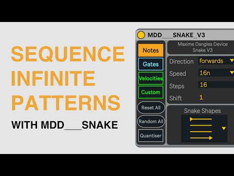 Sequence Infinite Patterns With MDD_____SNAKE