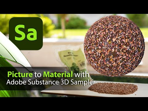 How To : Turn your Pictures into Materials with 3D Sampler