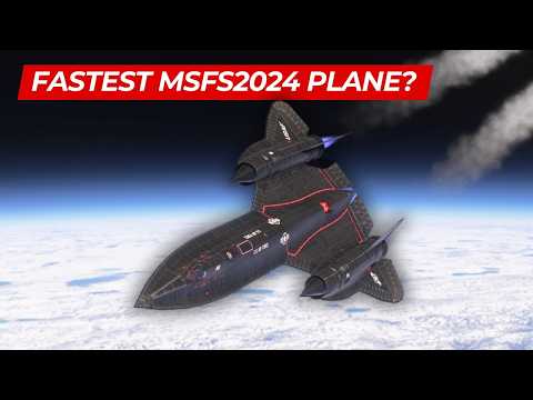 Entering SPACE In MSFS2024 With Thew New SR-71