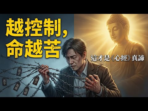 別再「假裝修行」了！為何你越控制命越苦？《心經》這4個字，救了無數成年人 | 觀自在 | 行深般若波羅蜜多時 | 晚年智慧 | 情緒管理 | 禪修生活 | 自我觀察 | 心經解讀 | 人生斷捨離