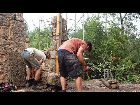 #130 Stone houses were built like this, we tried it ourselves