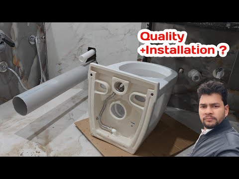 Jaquar Wall Hung Wc Installation|Wall Hung Commode Fitting|Consild Cistern