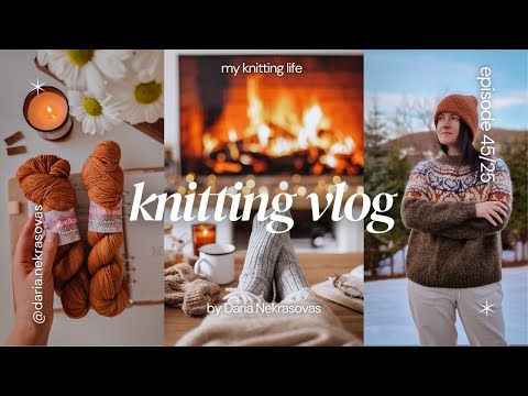 KNITTING VLOG 45/25 | The perfect hat🧶 Advent🎄 winter magic 🎁 A gift to yourself ✨ and knitting f...