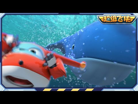 [超级飞侠3&4] 鲸鱼骚动等等 | 第3&4季第22~24集 | 超级飞侠官方频道 | Superwings | Super Wings