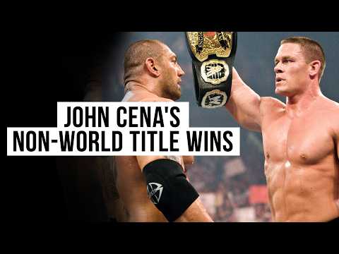 John Cena’s non-World Title Championship wins | Team-ups with Batista, HBK, Otunga and MORE!