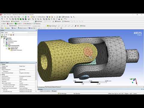 Ansys workbench (universal assembly)