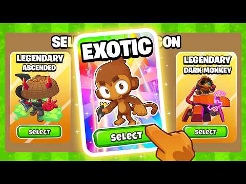 Choose YOUR UPGRADE Tower in Bloons TD6