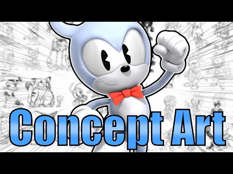 The FASCINATING Concept Art Of Sonic And Friends!